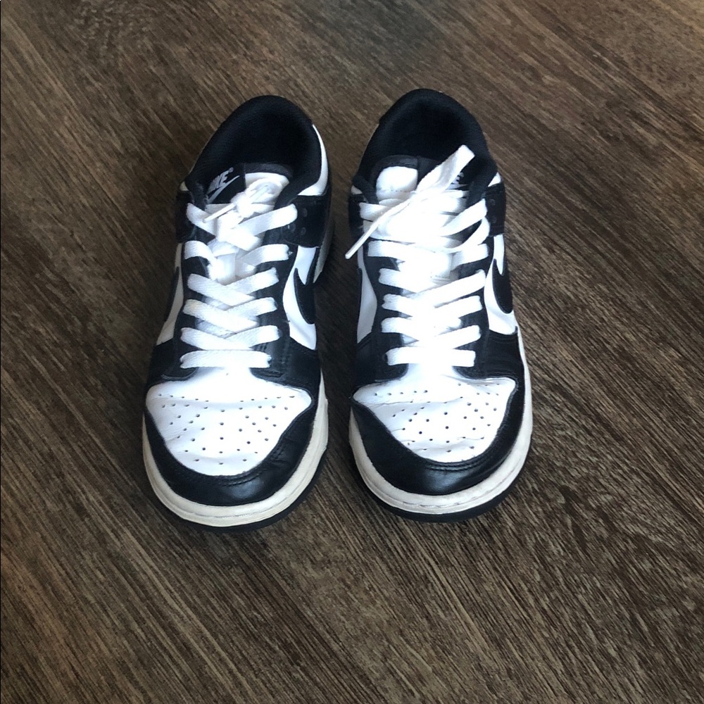 Nike Black and White Low-Top Sneakers